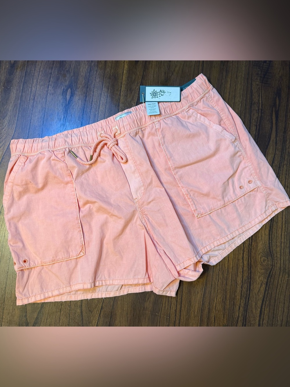 Alpine Design Coral Drawstring Utility Shorts